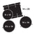 Gretsch Catalina Club 4 Piece Shell Pack With 20" Bass Drum, Yellow Satin Flame (CT1-J404-YSF) drum kit Gretsch 