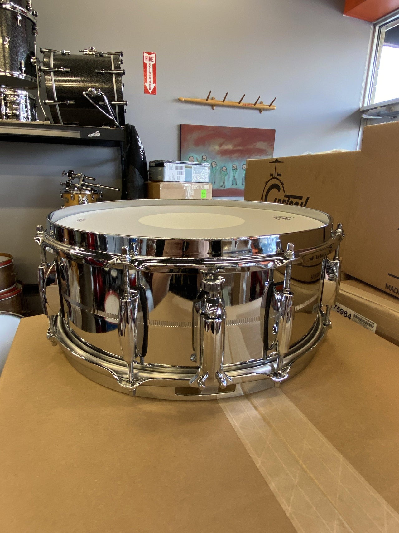 Gretsch USA Brooklyn 5.5x14 Steel Snare drum kit Gretsch 