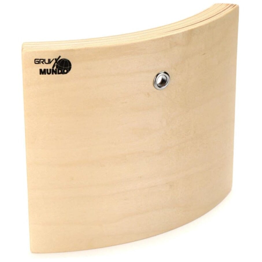 Gruv-X Mundo Percussion Wood Block, Natural Satin (GRVMN-NS) accessories GruvX 