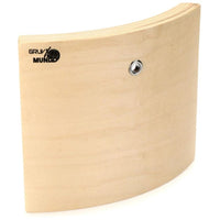 Thumbnail for Gruv-X Mundo Percussion Wood Block, Natural Satin (GRVMN-NS) accessories GruvX 