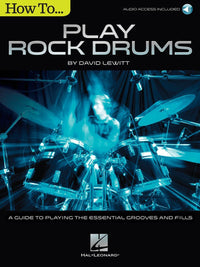 Thumbnail for Hal Leonard: How to Play Rock Drums (Book), by David Lewitt book Hal Leonard 