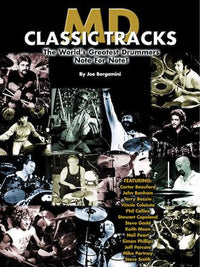 Thumbnail for MD Classic Tracks: the world's greatest drummers note for note! book Hal Leonard 
