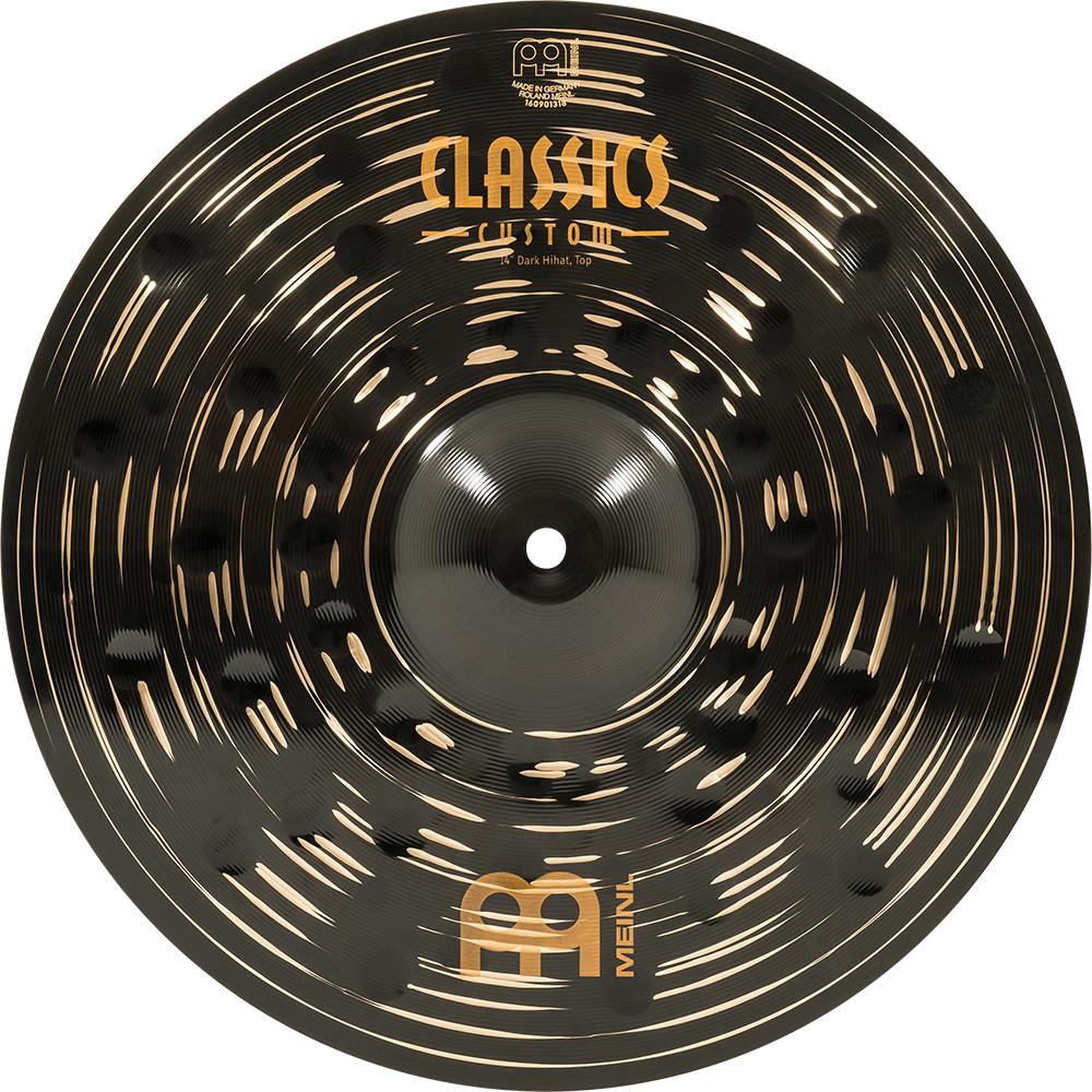 Meinl Classics Custom Dark 14" Hi-Hats (CC14DAH) hihats Meinl 