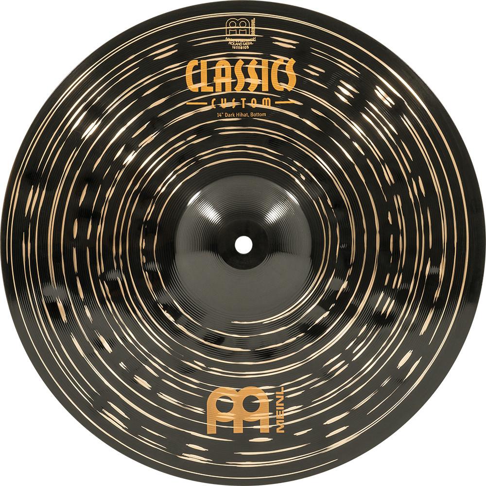 Meinl Classics Custom Dark 14" Hi-Hats (CC14DAH) hihats Meinl 