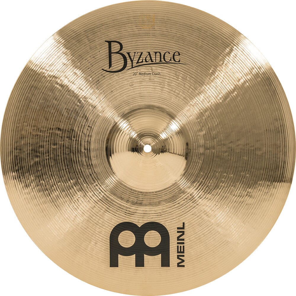 MEINL Cymbals Byzance Brilliant Medium Crash, 20" (B20MC-B) crash Meinl 
