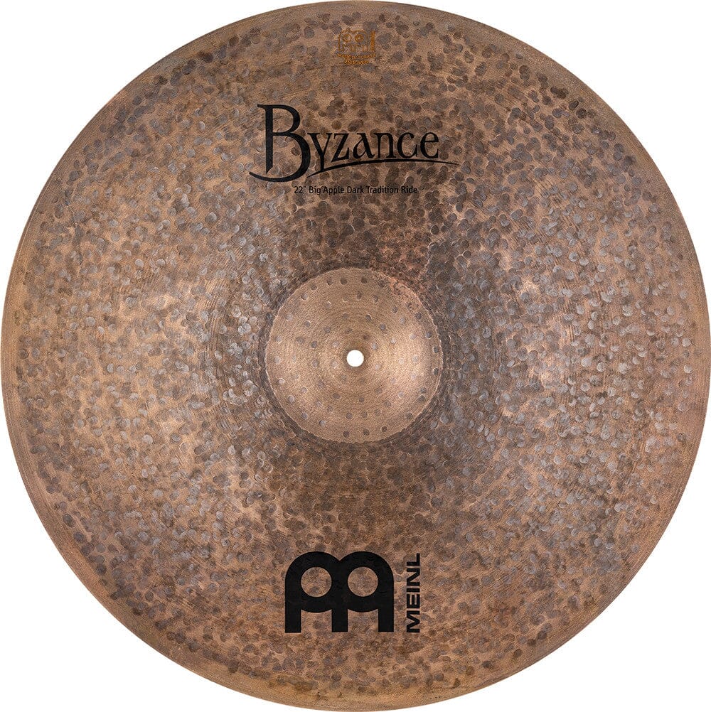 MEINL Cymbals Byzance Dark Big Apple Tradition Ride 22