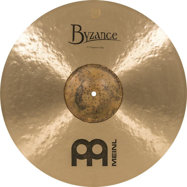 MEINL Cymbals Byzance Traditional Polyphonic Ride - 21" (B21POR) Cymbals Meinl 