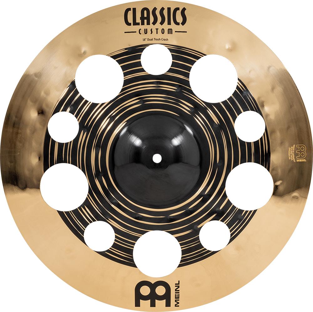 MEINL Cymbals Classics Custom Dual Trash Crash 18" (CC18DUTRC) Cymbals Meinl 
