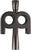 Meinl Kinetic Drum Key, Black Nickel Plated (SB501) Drum Keys Meinl 