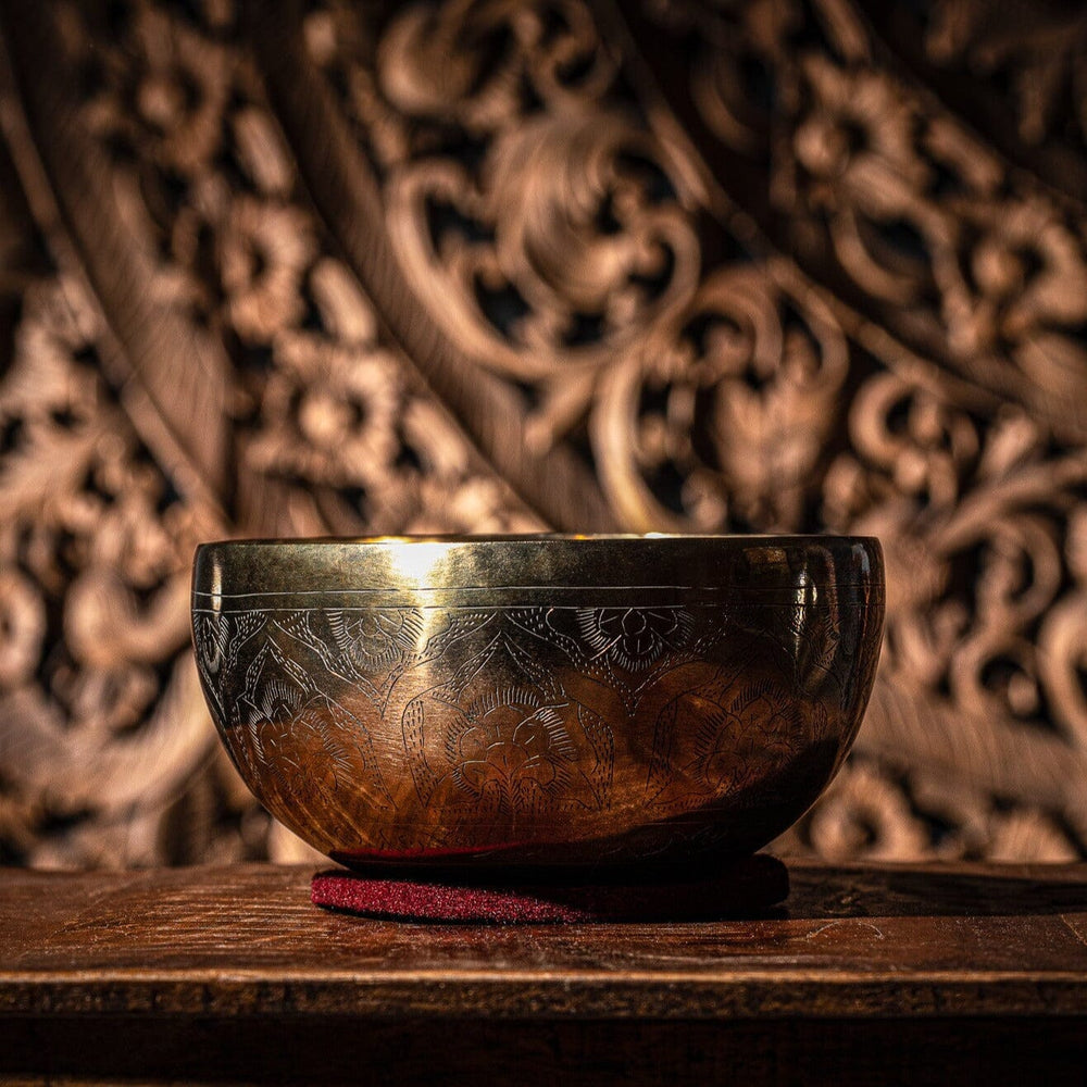 MEINL Sonic Energy Singing Bowl - SPECIAL ENGRAVED SERIES - 17-18cm / 750-850g (SB-SE-800) percussion Meinl 