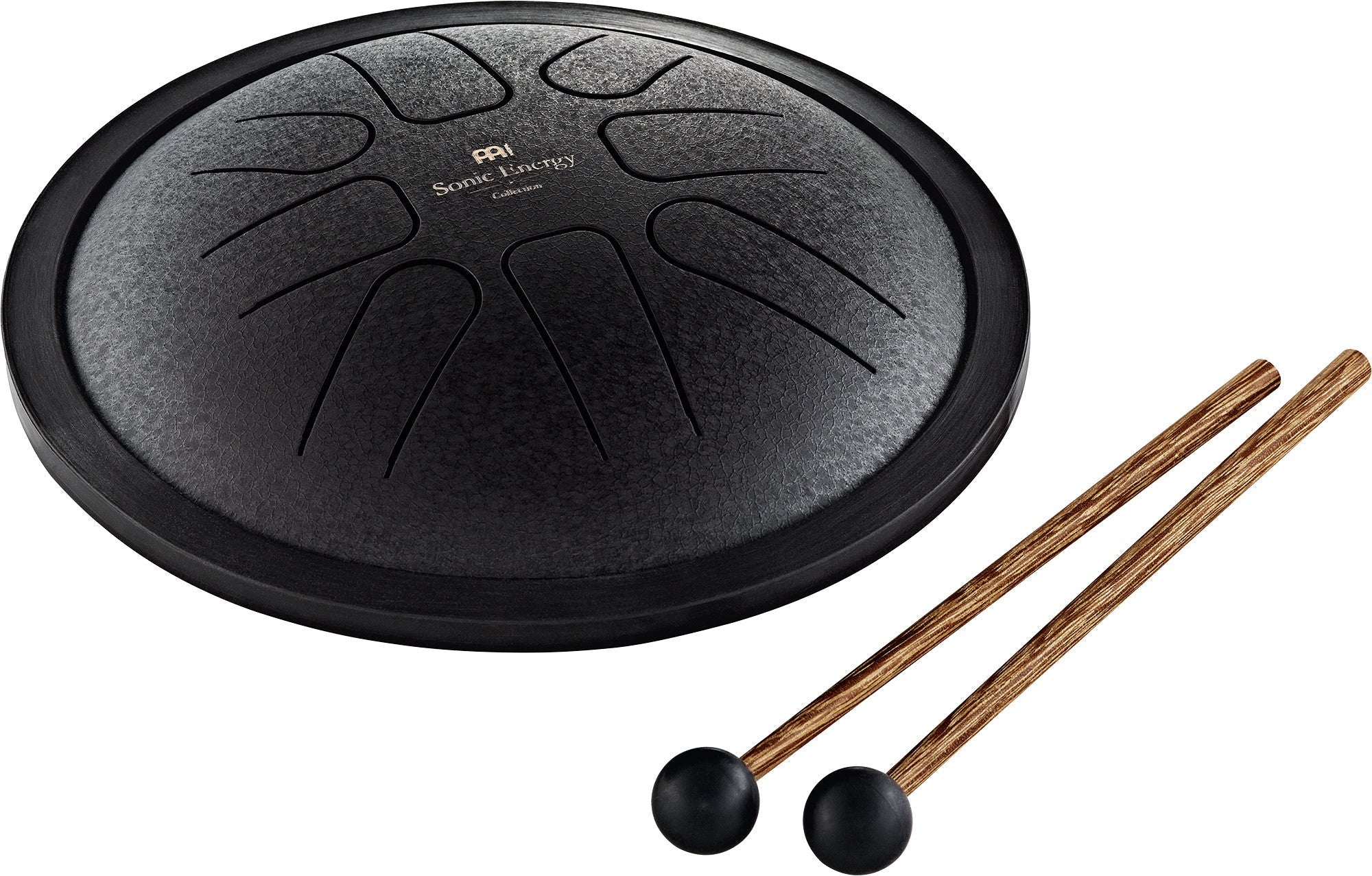 MEINL Sonic Energy Small Steel Tongue Drum F Minor, 8 Notes, Black, 7"/18 cm (SSTD1BK) Percussion Meinl 