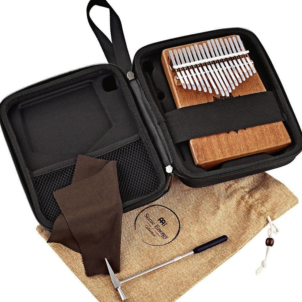 Meinl Sonic Energy Sound Hole Kalimba, 17 Notes, Mahogany Matte (KL1708H) percussion Meinl 