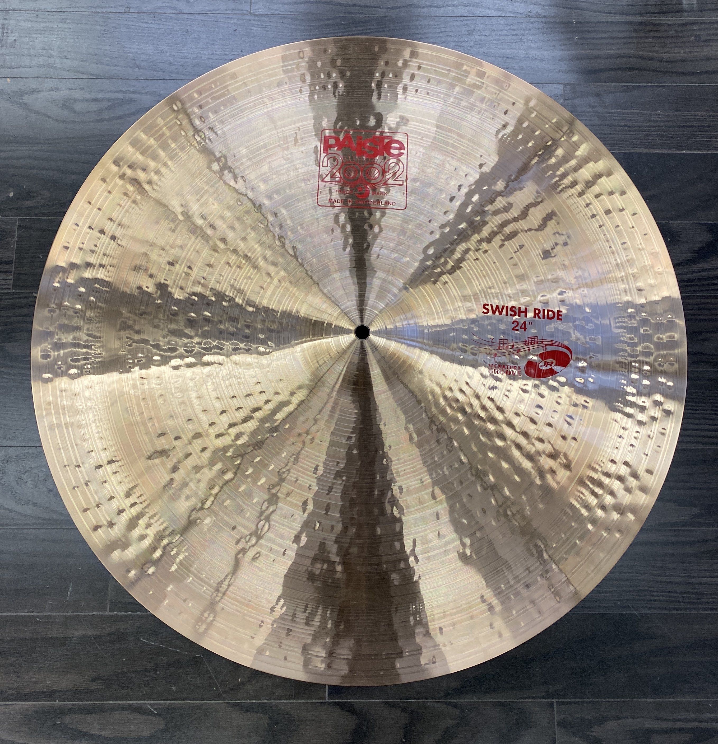 Paiste 2002 24" Swish Ride - New drum kit paiste 