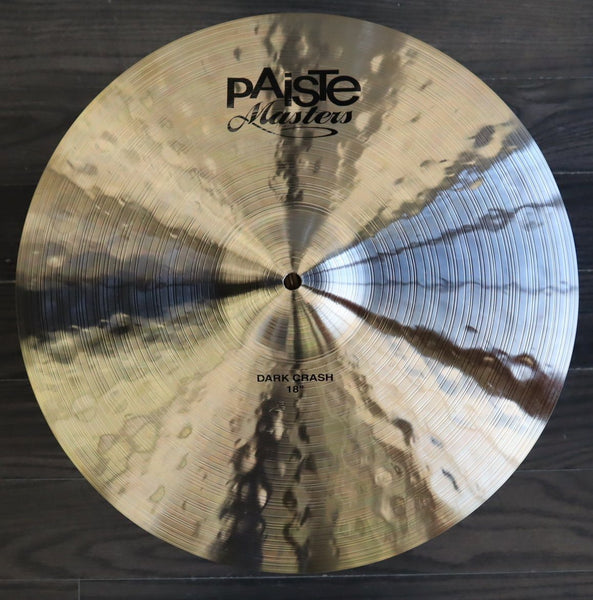 Paiste Masters Dark Crash 18" drum kit Paiste 