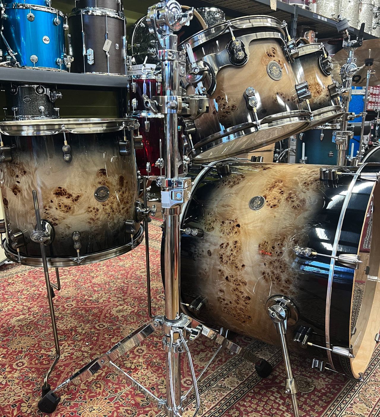 PDP Concept Limited Mapa Burl 4-piece Shell Pack with Hardware