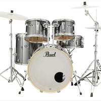 Thumbnail for Pearl 5-Piece Drum Shell Pack, Smokey Chrome (EXX725FPC21) Drum Set Pearl 