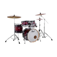 Thumbnail for Pearl Decade Maple 5pc Shell Pack, Gloss Deep Red Burst Finish (DMP905PC261) drum kit pearl 