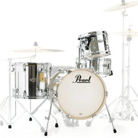 Thumbnail for Pearl Midtown Series 4pc Shell Pack, Mirror Chrome (MDT764PC49) drum kit Pearl 