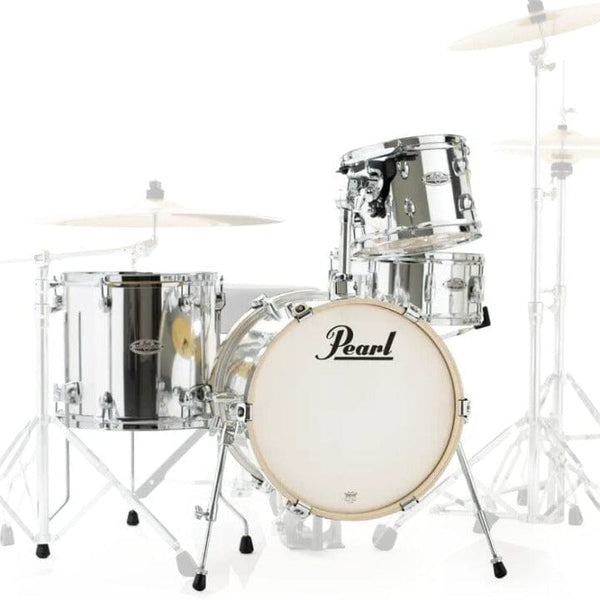 Pearl Midtown Series 4pc Shell Pack, Mirror Chrome (MDT764PC49) drum kit Pearl 