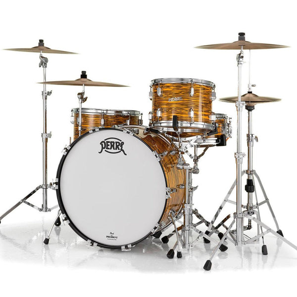 Pearl President Series Deluxe 3pc Shell Pack, Sunset Ripple (PSD923XPC769) Pearl 