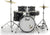 Pearl Roadshow 5-Piece Drum Set W/ 20" Bass Drum, Hardware & Cymbals, Jet Black (RS505CC31) drum kit Pearl 