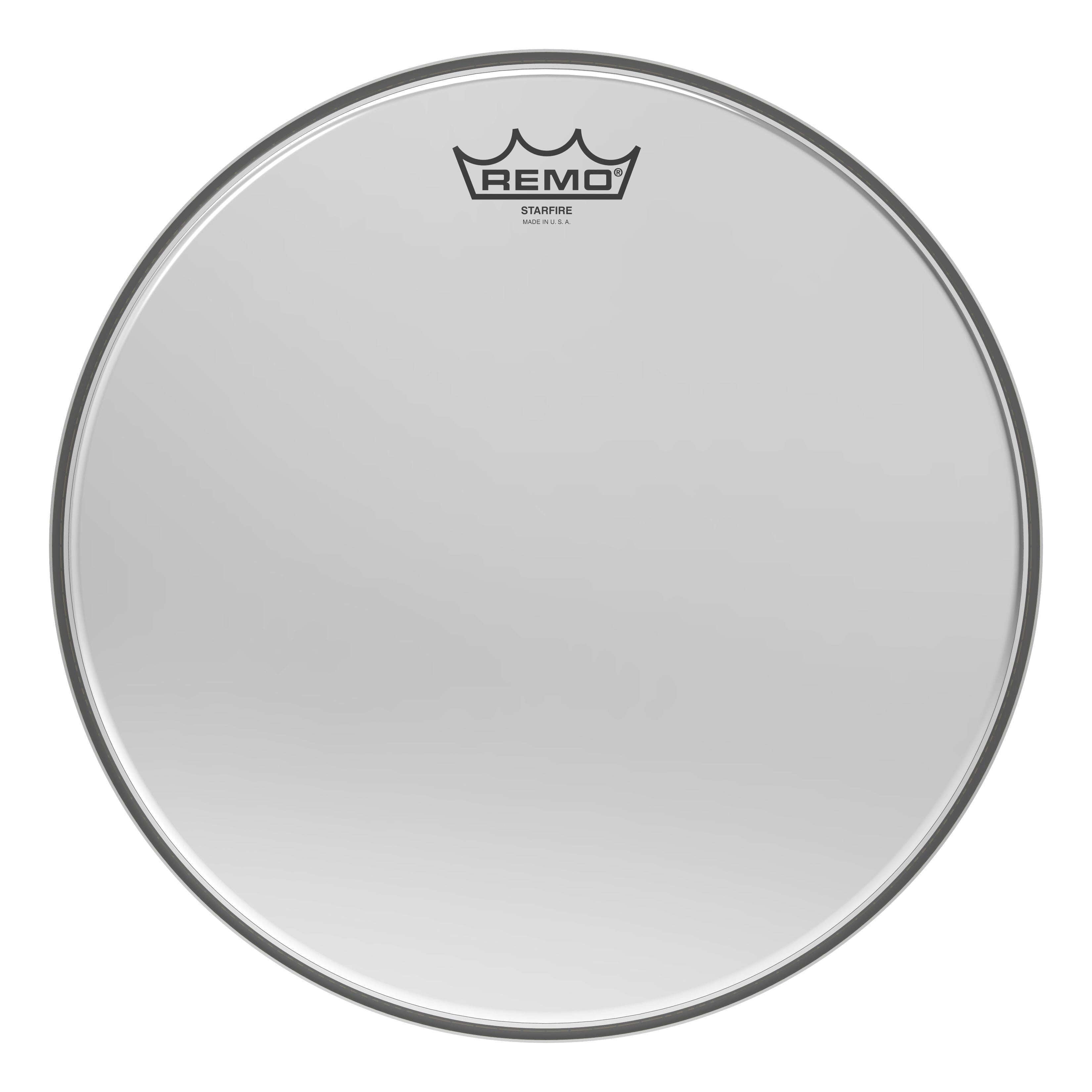 Remo 13" Ambassador Starfire Drum Head, Chrome (CR-0013-00) Drum Heads Remo 