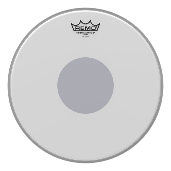 REMO 13" Controlled Sound Coated Black Dot Drumhead (CS-0113-10) Drum Heads Remo 