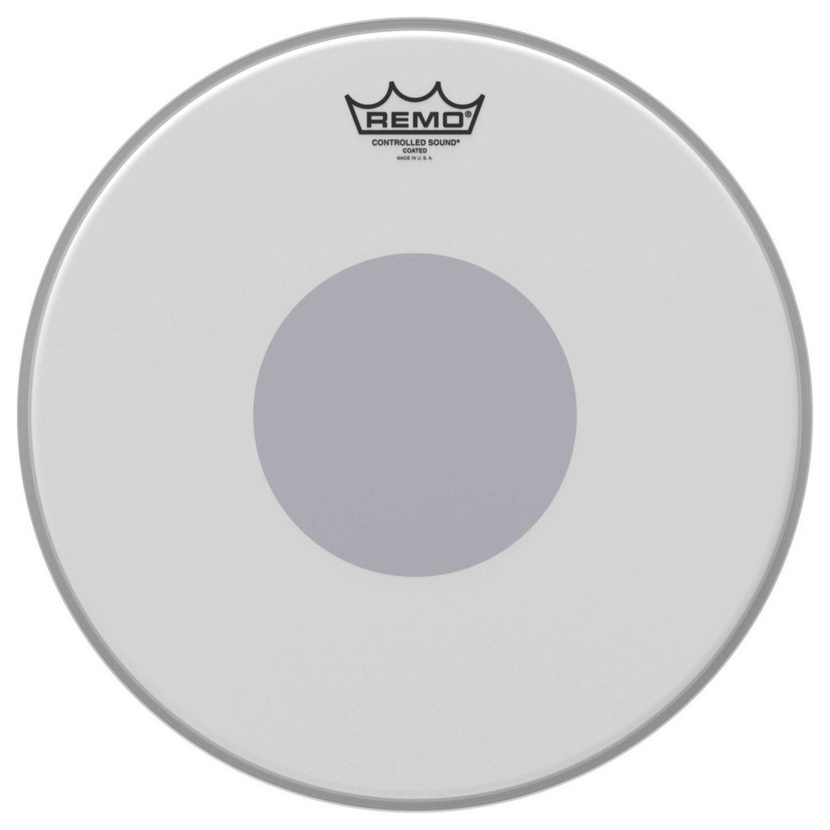 Remo 14" Coated Black Dot drum kit Remo 