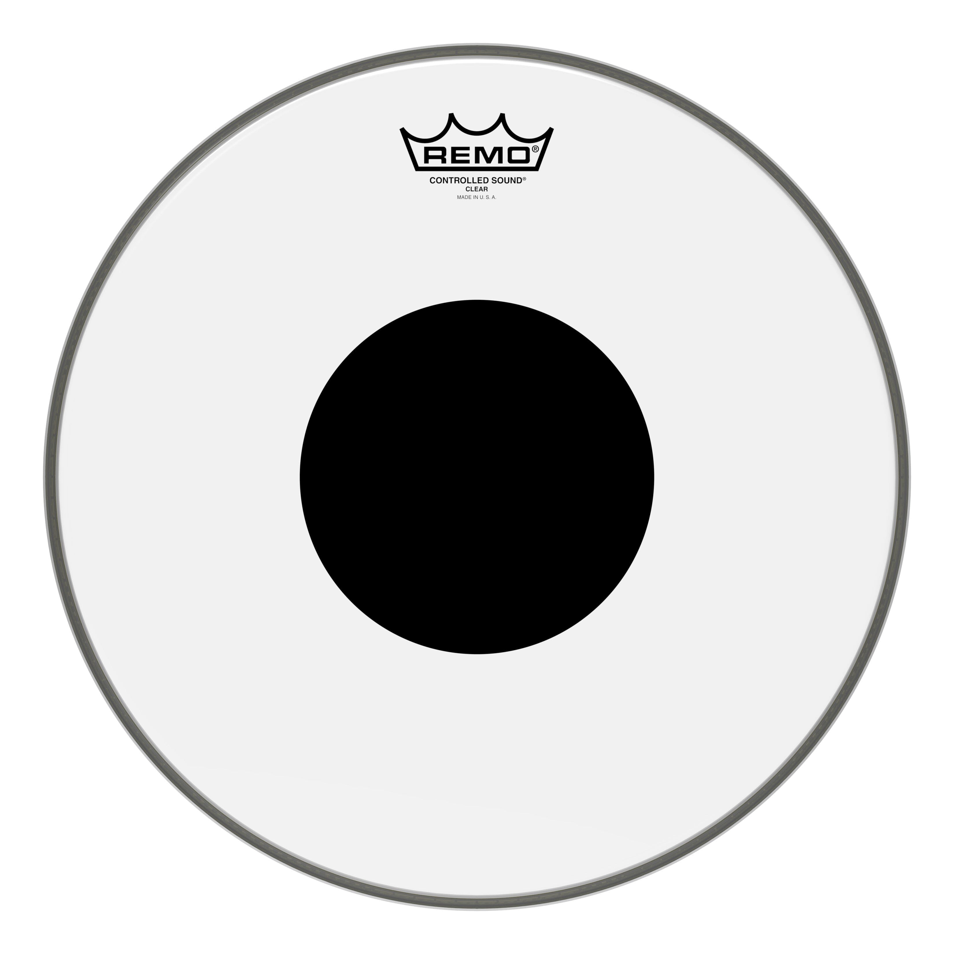 Remo 14" Controlled Sound Clear Batter Head W/Top Dot (CS-0314-10) Drum Heads Remo 