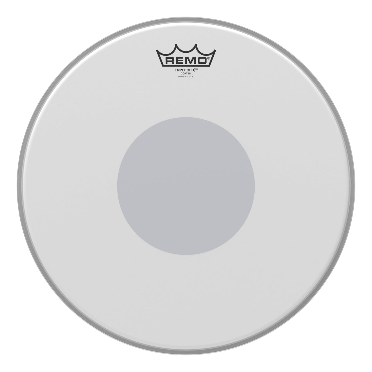 Remo 14" Emperor X Coated Snare Drum Head, Bottom Black Dot (BX-0114-10) drum kits Remo 