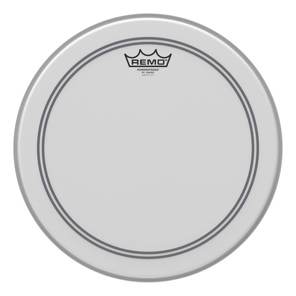 Remo 14" Powerstroke P3 Coated Drum Head (P3-0114-BP) drum skin Remo 