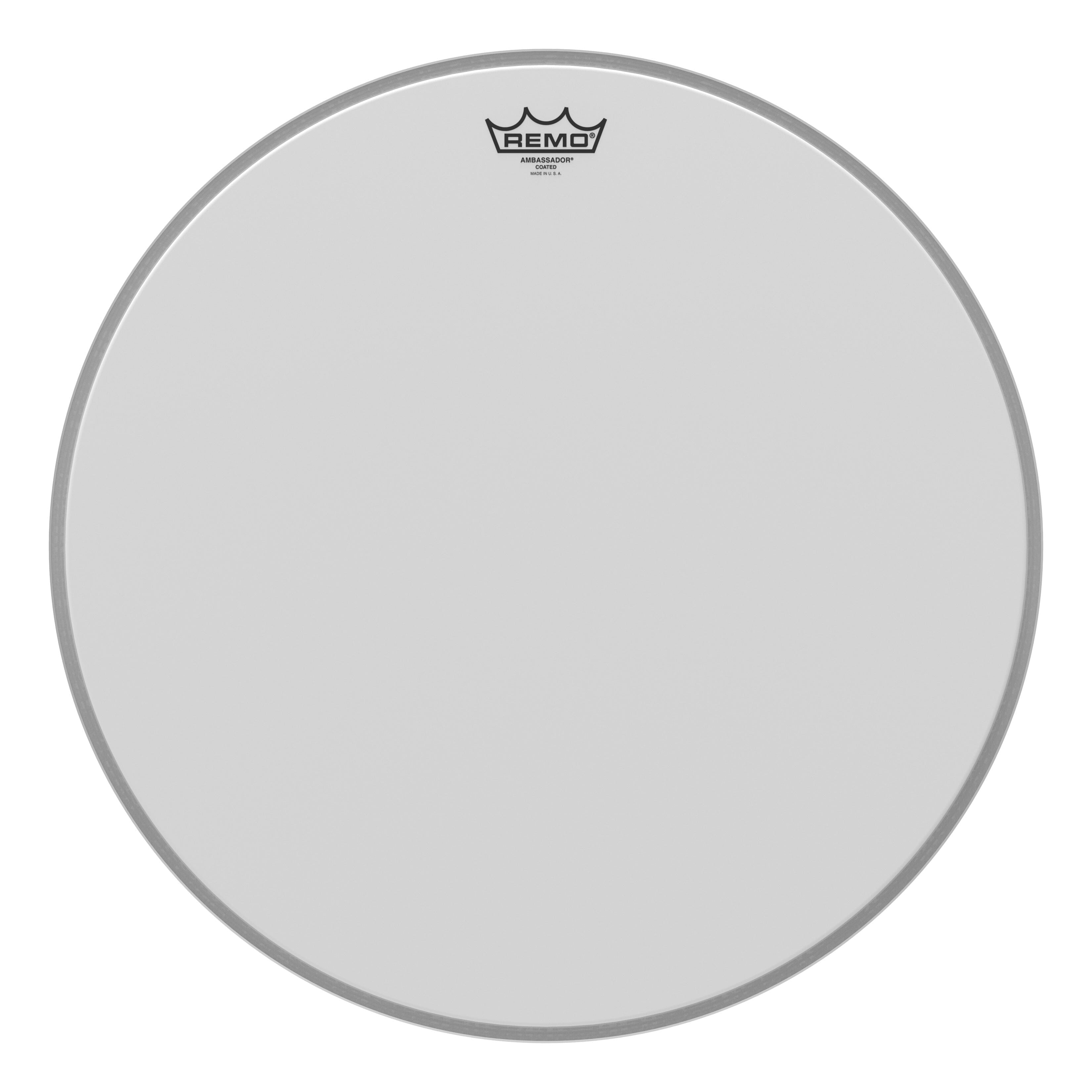 Remo 20" Ambassador Coated Bass Drum Head (BR-1120-00) drum skin Remo 