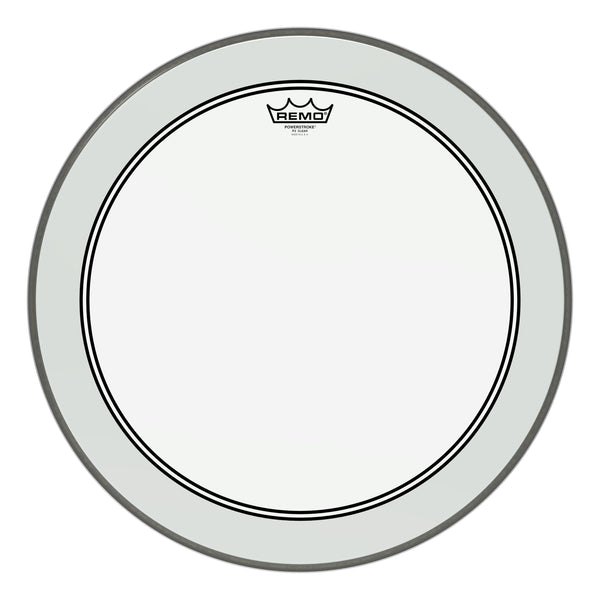 REMO 20" Powerstroke 3 Ambassador Clear Bass Drum Head (P3-1320-C2) drum kits Remo 