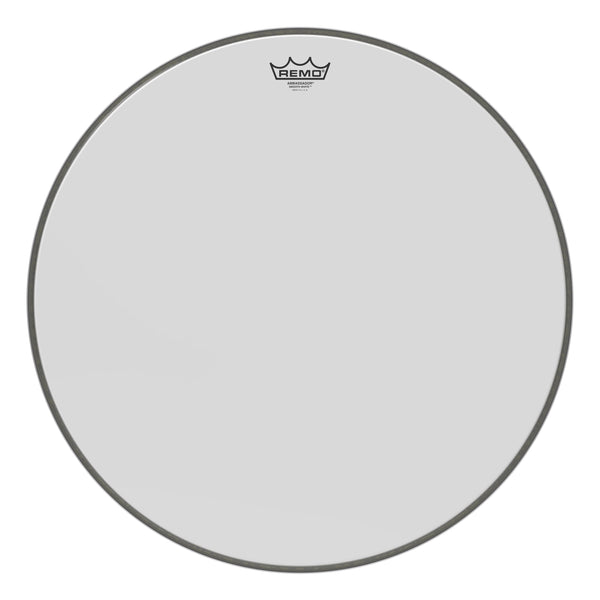 Remo 22" Ambassador Smooth White Bass Drum Head (BR-1222-00) Drum Heads Remo 