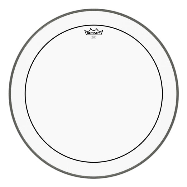 REMO 22" Pinstripe Clear Bass Drum Head (PS-1322-00) Drum Heads Remo 