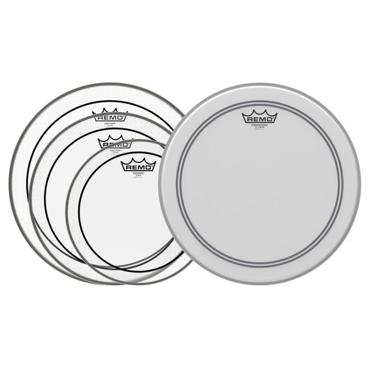 REMO Pinstripe Powerstroke 3 Drum Head Pro Pack (PP-0310-PS) Drum Heads Remo 