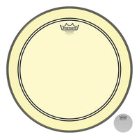 Thumbnail for Remo Powerstroke P3 Colortone Drum Head, Yellow Drum Heads Remo 