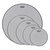 Remo Silentstroke ProPack (10", 12", 14", 16", 22") Drum Heads Remo 