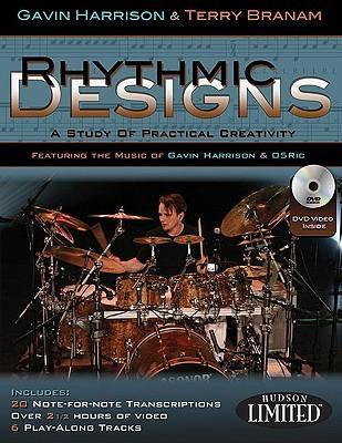 Rhythmic Designs: A study of practical creativity, Book by Gavin Harrison and Terry Branam book Hudson 