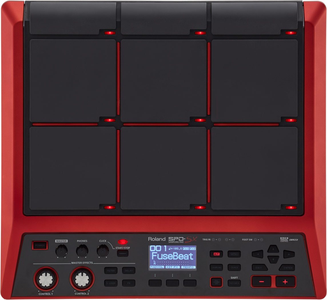 Roland SPD SX Special Edition Red drum kit Roland 