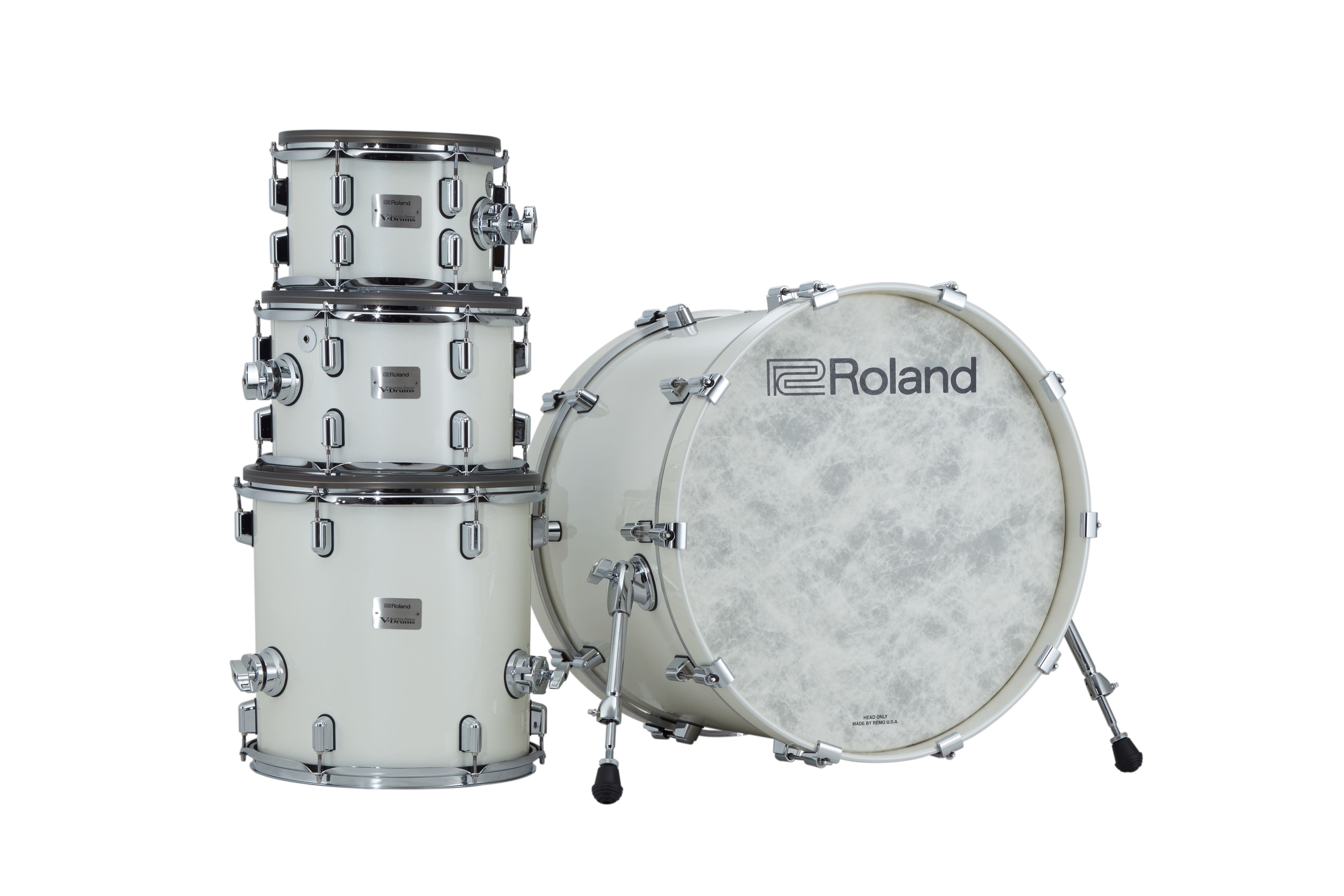 Roland VAD706 - TD50X Polished White - Sept 2021 Delivery drum kit Roland 