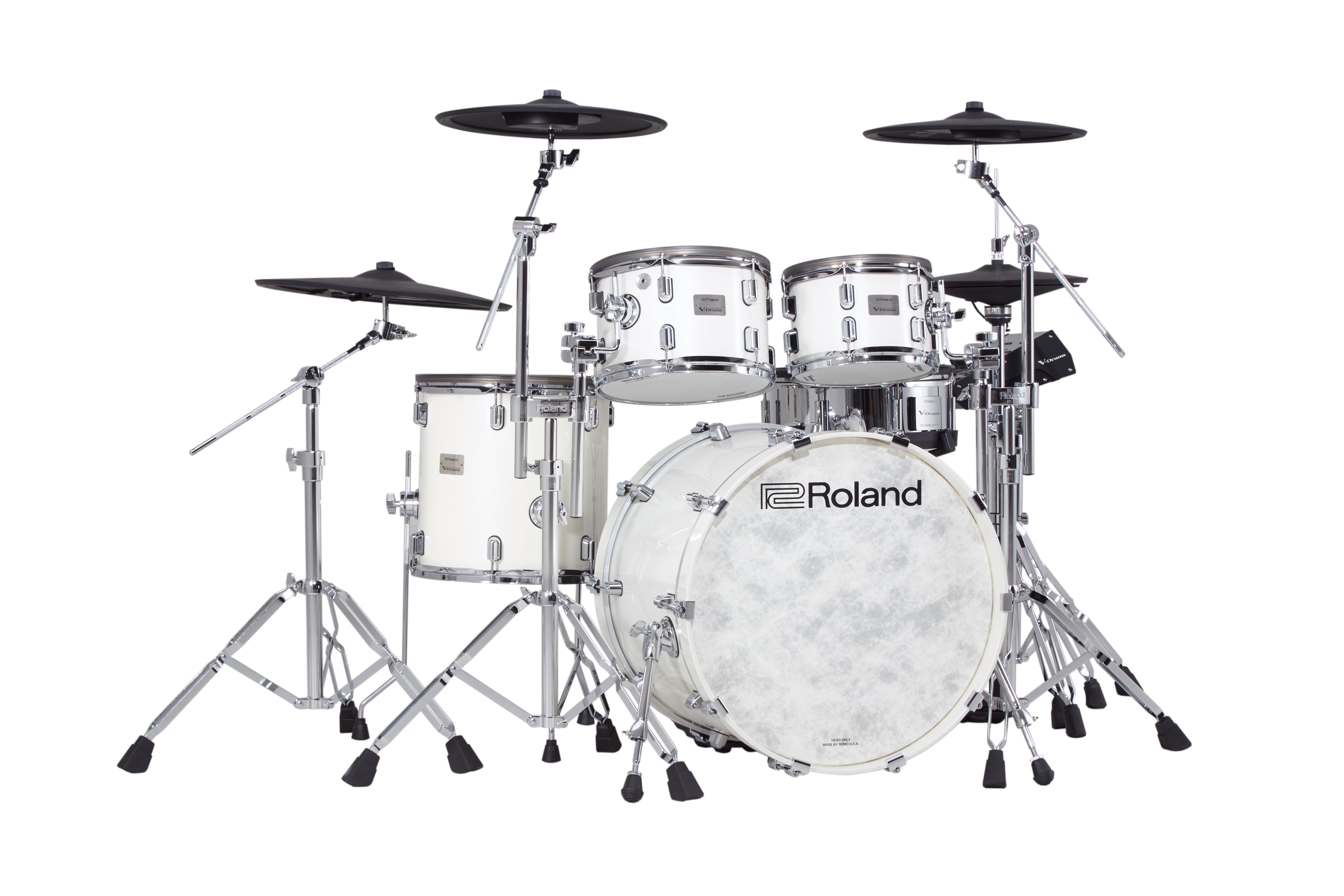 Roland VAD706 - TD50X Polished White - Sept 2021 Delivery drum kit Roland 