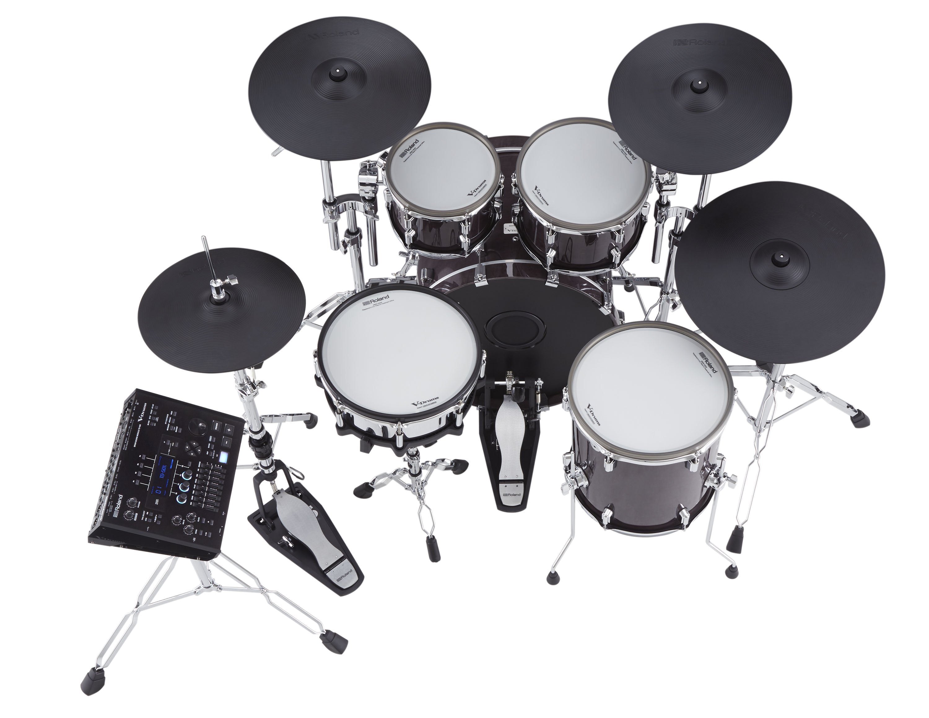 Roland VAD706 - TD50X Polished White - Sept 2021 Delivery drum kit Roland 