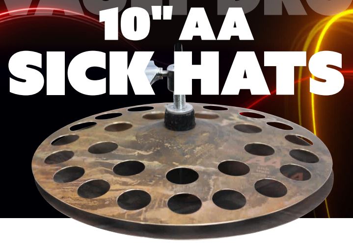 Sabian 10" AA Sick Hats (210SHN) hihats SABIAN CYMBALS LTD 