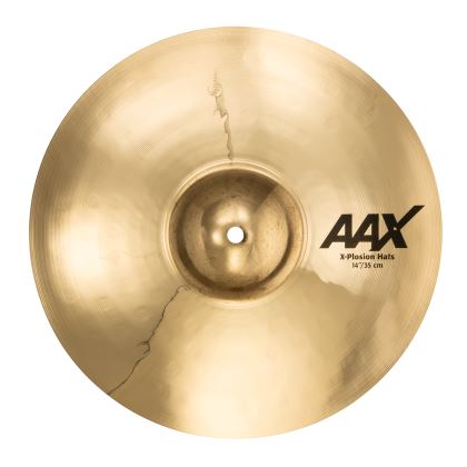 Sabian 14" AAX X-Plosion HiHats, Brilliant (2140287XB) Hi-Hats SABIAN CYMBALS LTD 