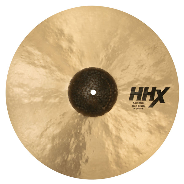 Sabian 18” HHX Complex Thin Crash - New drum kit SABIAN 