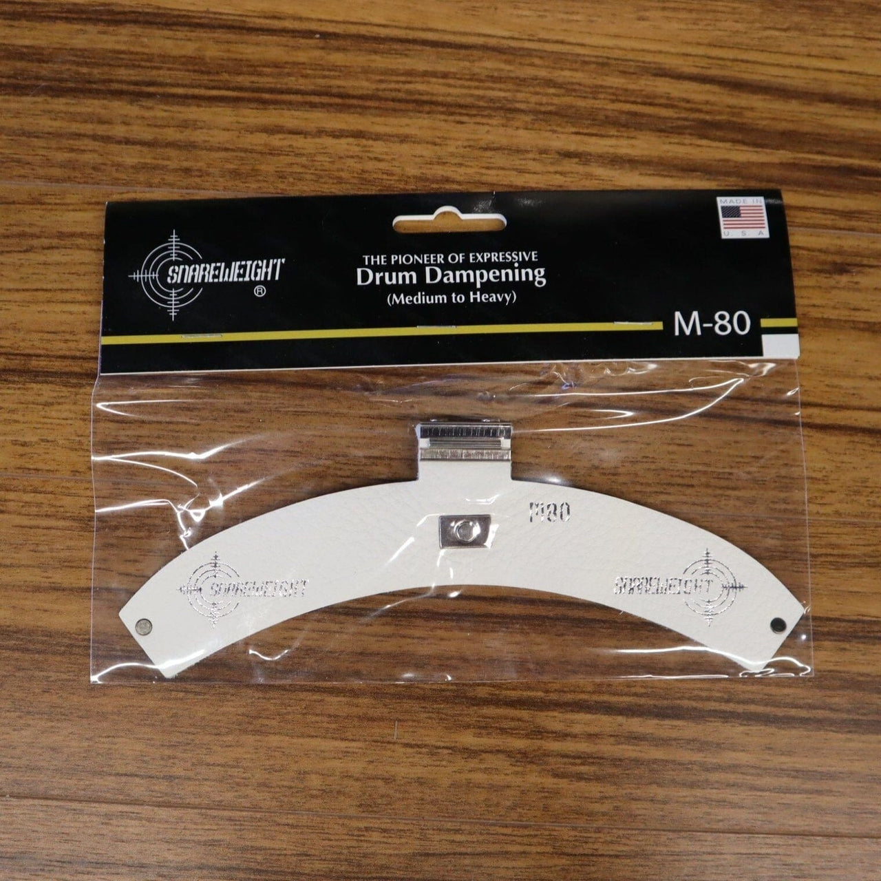 Snareweight M80, White (015-M80WHT) damper Snareweight 