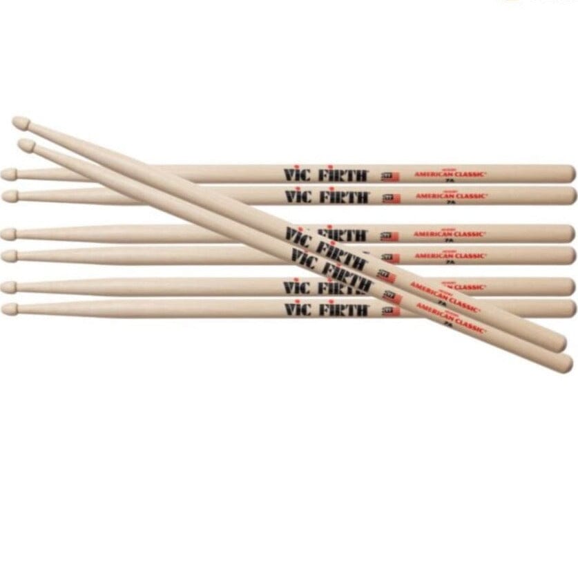 Vic Firth 4 For 3 5A Nylon Tip Drumstick Pack (P5AN.3-5AN.1) DRUM STICKS Vic Firth 