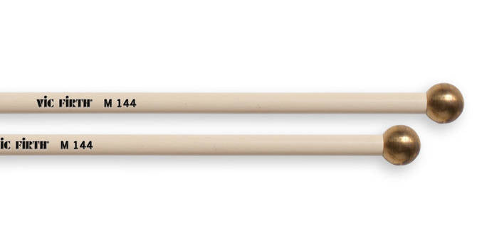 Vic Firth Orchestral Series Round Brass Bell Mallets (VF-M144) Percussion Mallets Vic Firth 