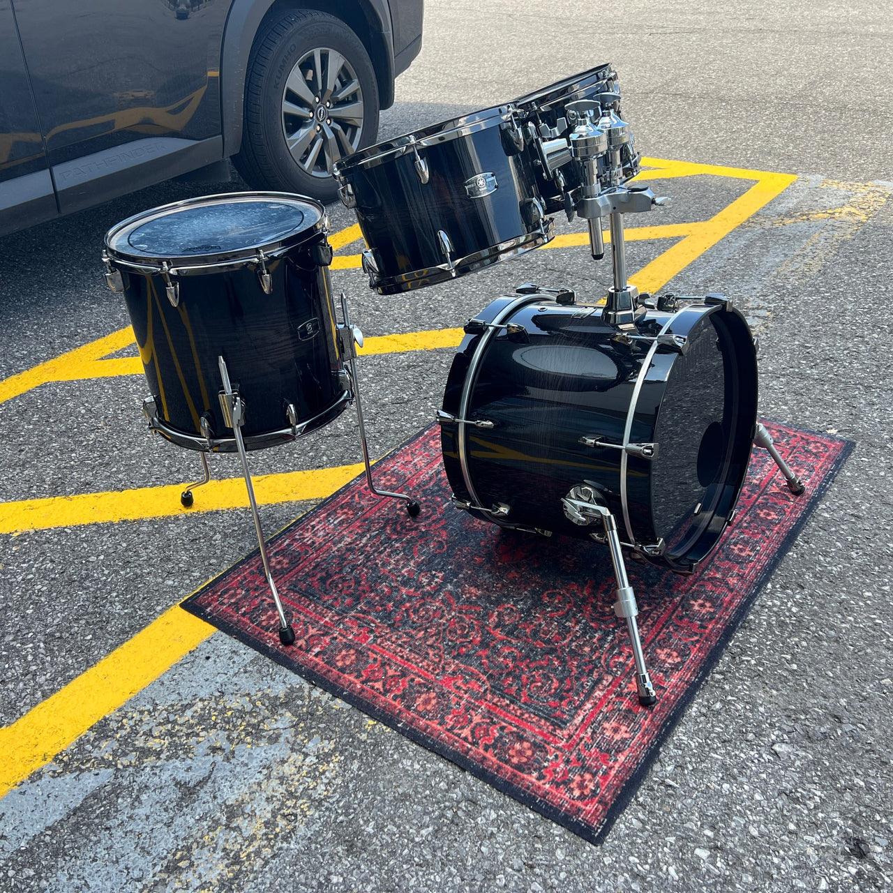 Yamaha Live Custom Oak Black Shadow – Dave's Drum Shop